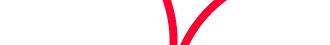 Curved red lines on white background